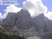 Il Pelmo dal Rifugio Città di Fiume