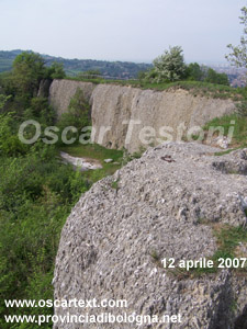 La palestra di roccia, ex-cava di gesso