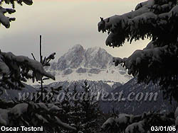 La valle Altafossa dal Rifugio Grossberg