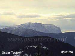 Lo Sciliar da Malga Rodengo