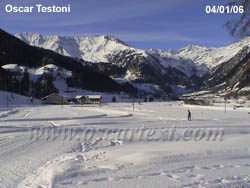 Pista di fondo della Val Ridanna: verso Masseria