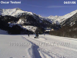Pista di fondo della Val Ridanna: verso Masseria