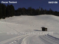 Pista di fondo della Val Ridanna: verso Gasse (inizio della salita)