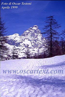 Monte Cervino (m 4478) - Cervinia (m. 2006) - Valle d'Aosta - Italia - Aprile 1999